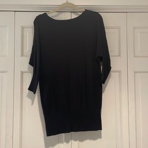 Old Navy Black Sweater Dress 3/4 sleeves